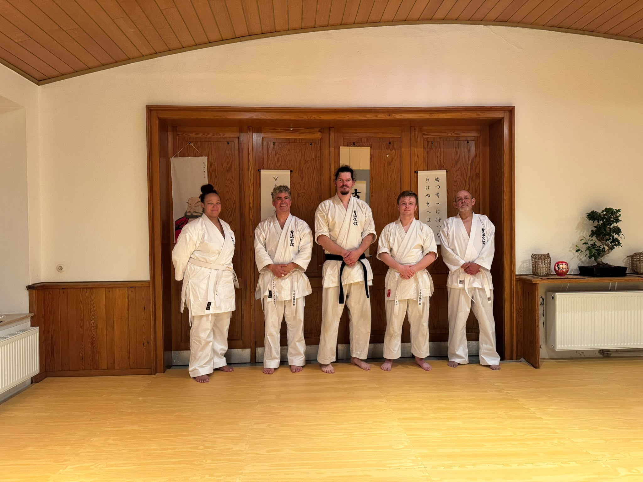 Gemeinsam im Dojo